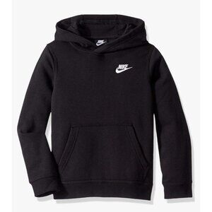 New Boys' Nike Club Fleece Hoodie – Black, Size Small (BV3757-011) – With Tags